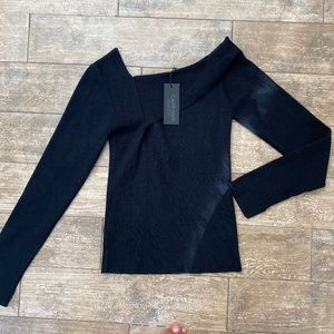 CARMAR Black Knit Sweater Small - Perfect for Fall